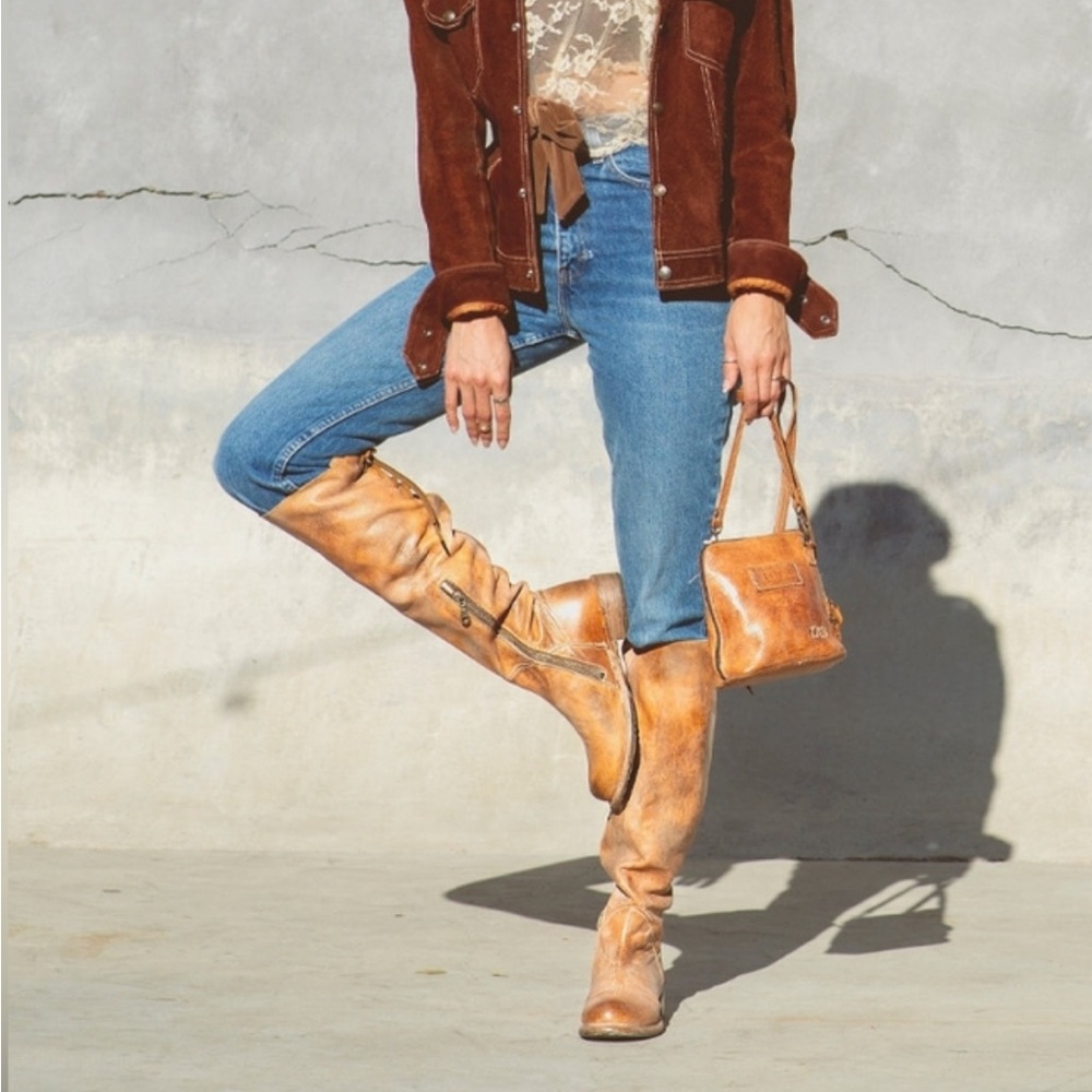 BedStu Manchester Tall Boot Size 7.5